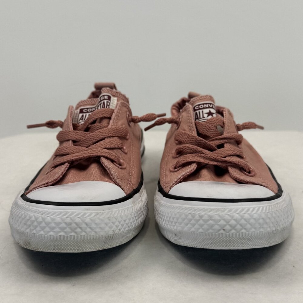 Converse All Star Chuck Taylor Womens 7-8 Mens 6 Low Top Sneakers Salmon Canvas - Picture 5 of 14
